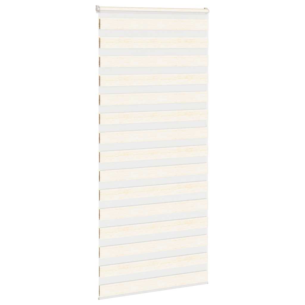 Vidaxx Zebra-Rollo 115x230 cm Stoffbreite 110,9 cm Marmorbeige