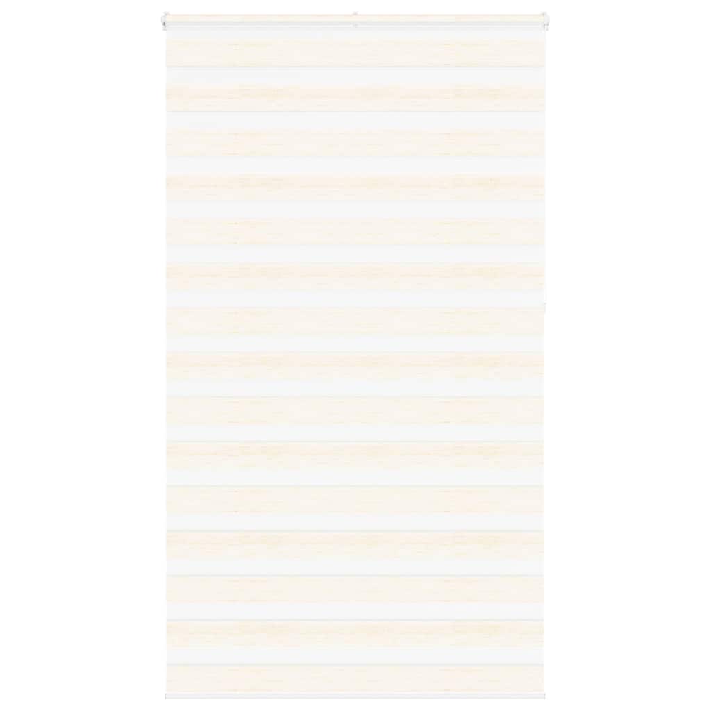 VidaXL Zebrarollo 130x230cm Stoffbreite 125,9cm Polyester Marmor Beige