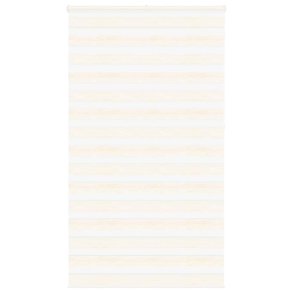 VidaXL Zebra-Rollo 135x230 cm Stoffbreite 130,9 cm Marmorbeige