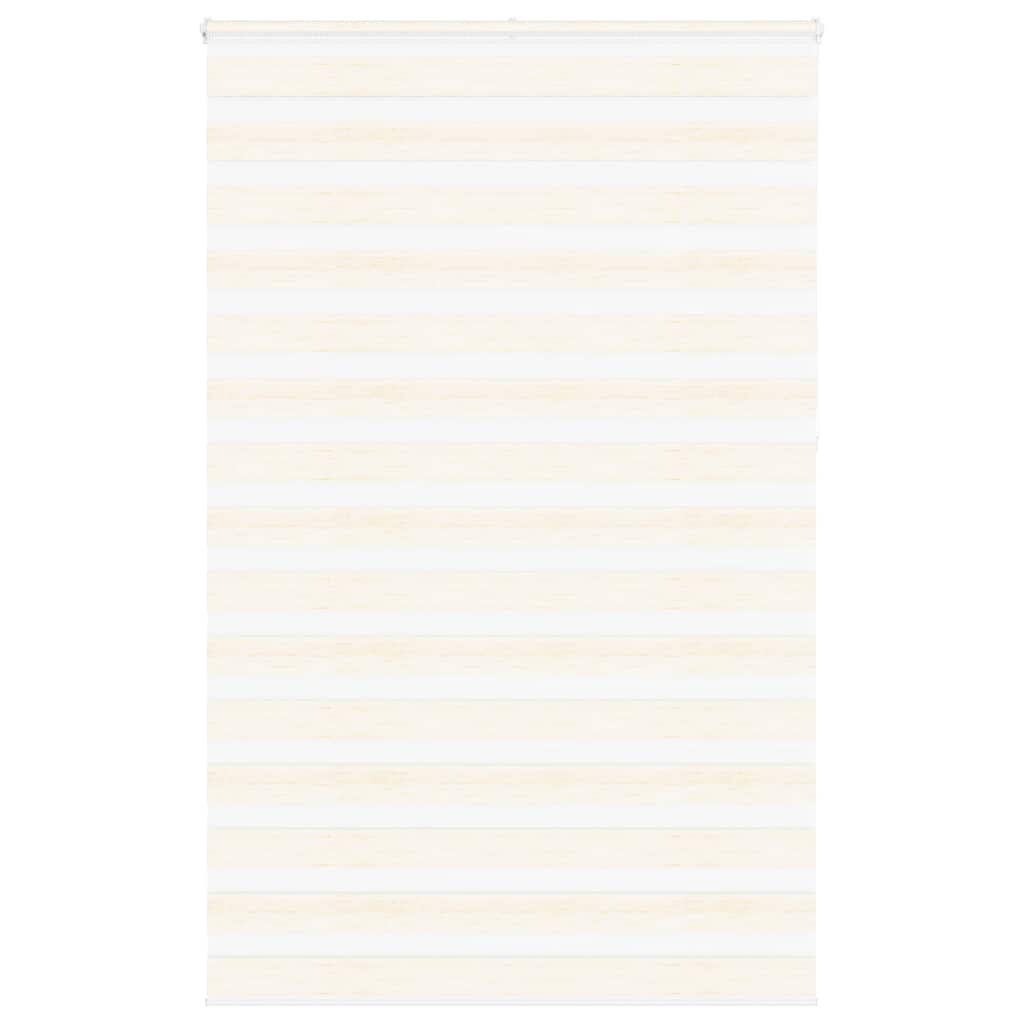Vidaxx Zebra-Rollo 150x230 cm Stoffbreite 145,9 cm Marmorbeige