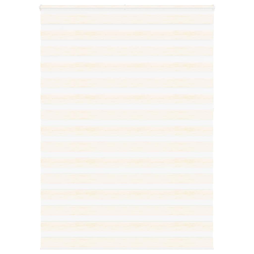 Vidaxx Zebra-Rollo 155x230 cm Stoffbreite 150,9 cm Marmorbeige