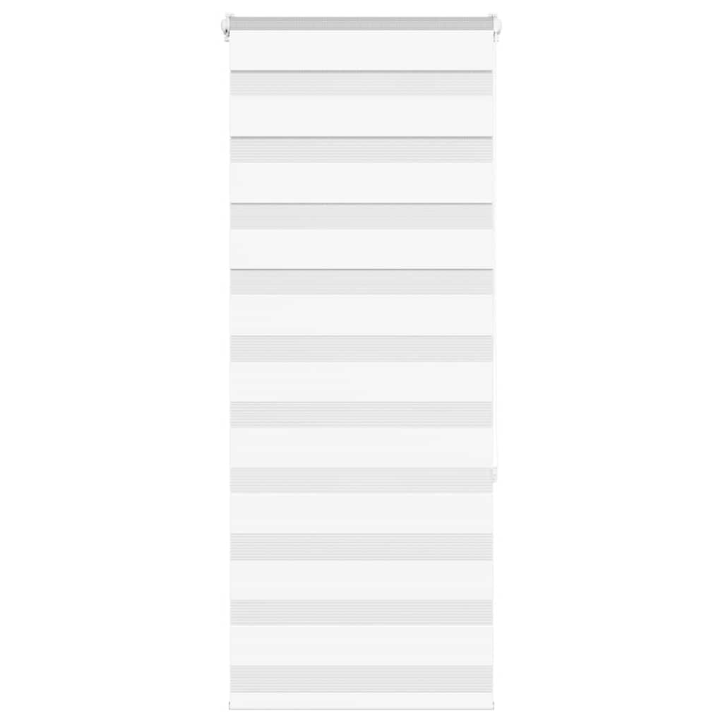 Vidaxx Zebra-Rollo 60x150 cm Stoffbreite 55,9 cm Polyester weiß
