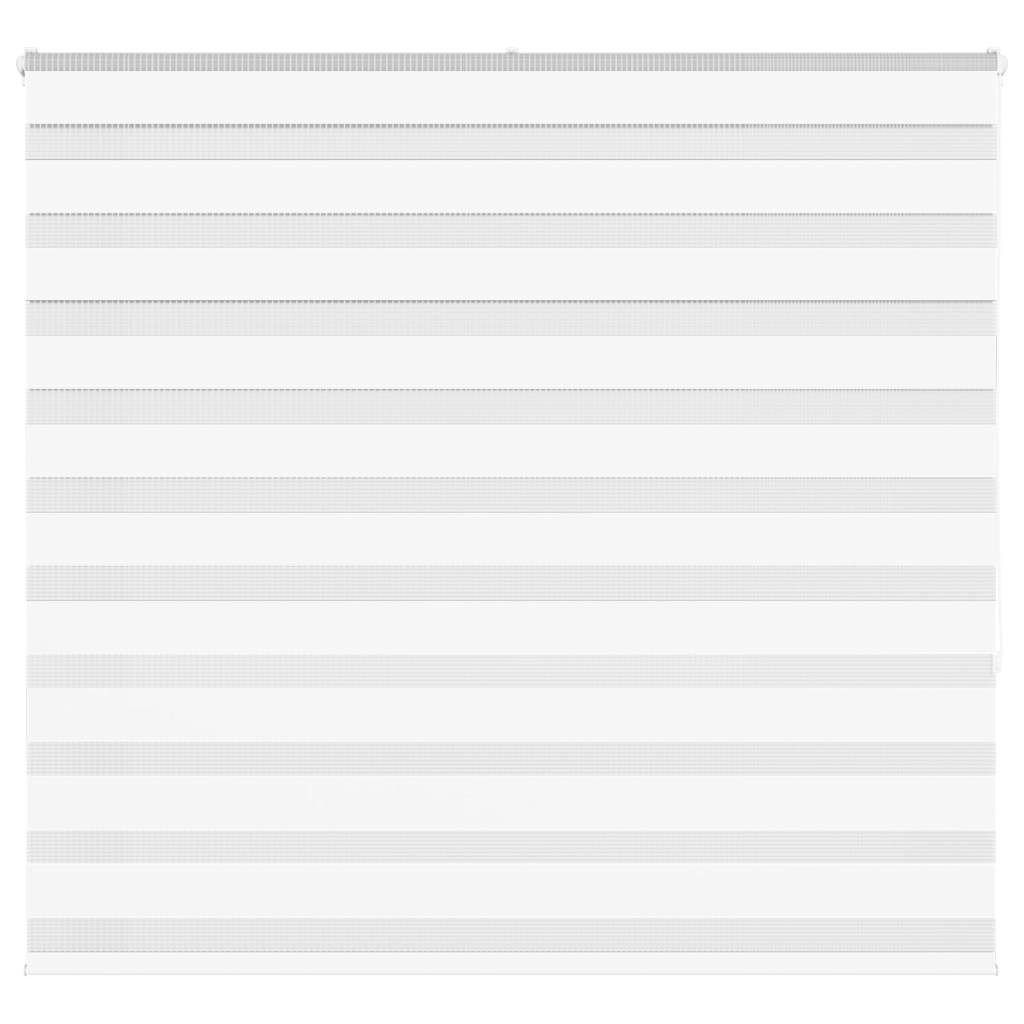 VidaXL Zebra-Rollo 155x150 cm Stoffbreite 150,9 cm Polyester weiß