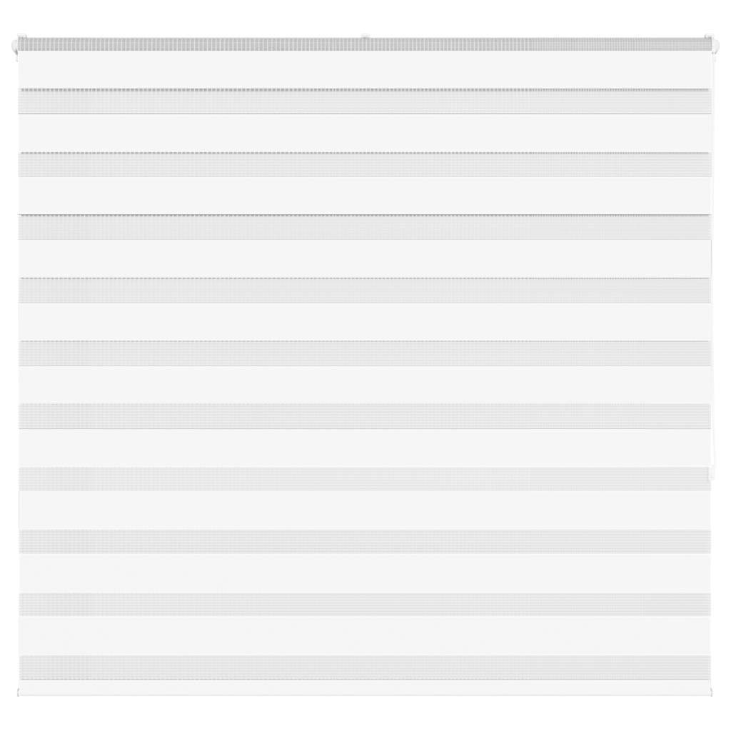 VidaXL Zebra-Rollo 165x150 cm Stoffbreite 160,9 cm Polyester weiß