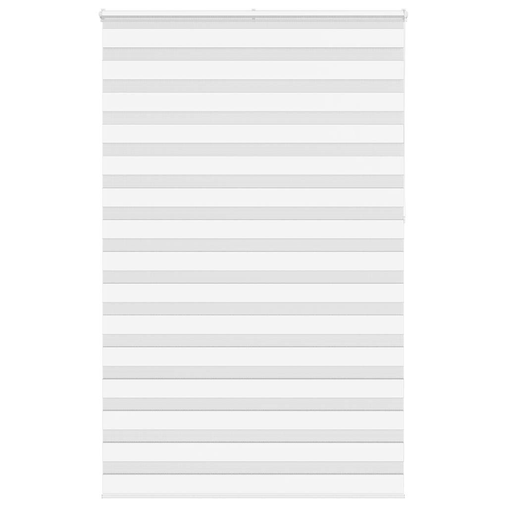 VidaXL Zebra-Rollo 150x230 cm Stoffbreite 145,9 cm Polyester weiß