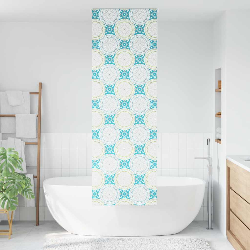 Vidaxx Duschrollo 80x240 cm, Stoffbreite 76 cm