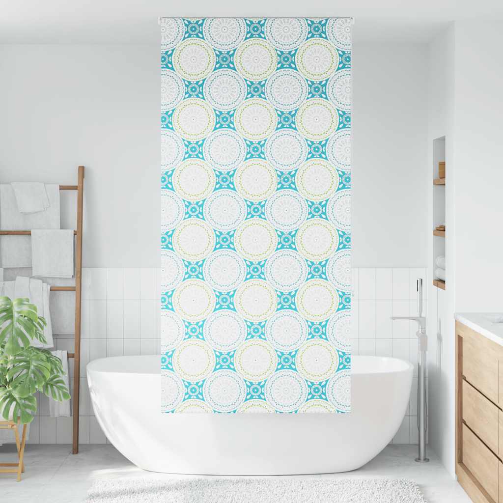 Vidaxx Duschrollo 100x240 cm, Stoffbreite 96 cm