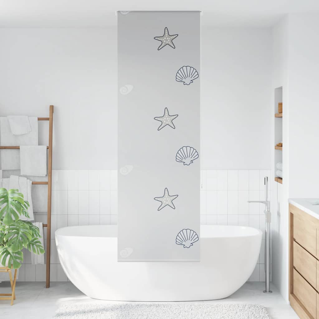Vidaxx Duschrollo 70x240 cm, Stoffbreite 66 cm