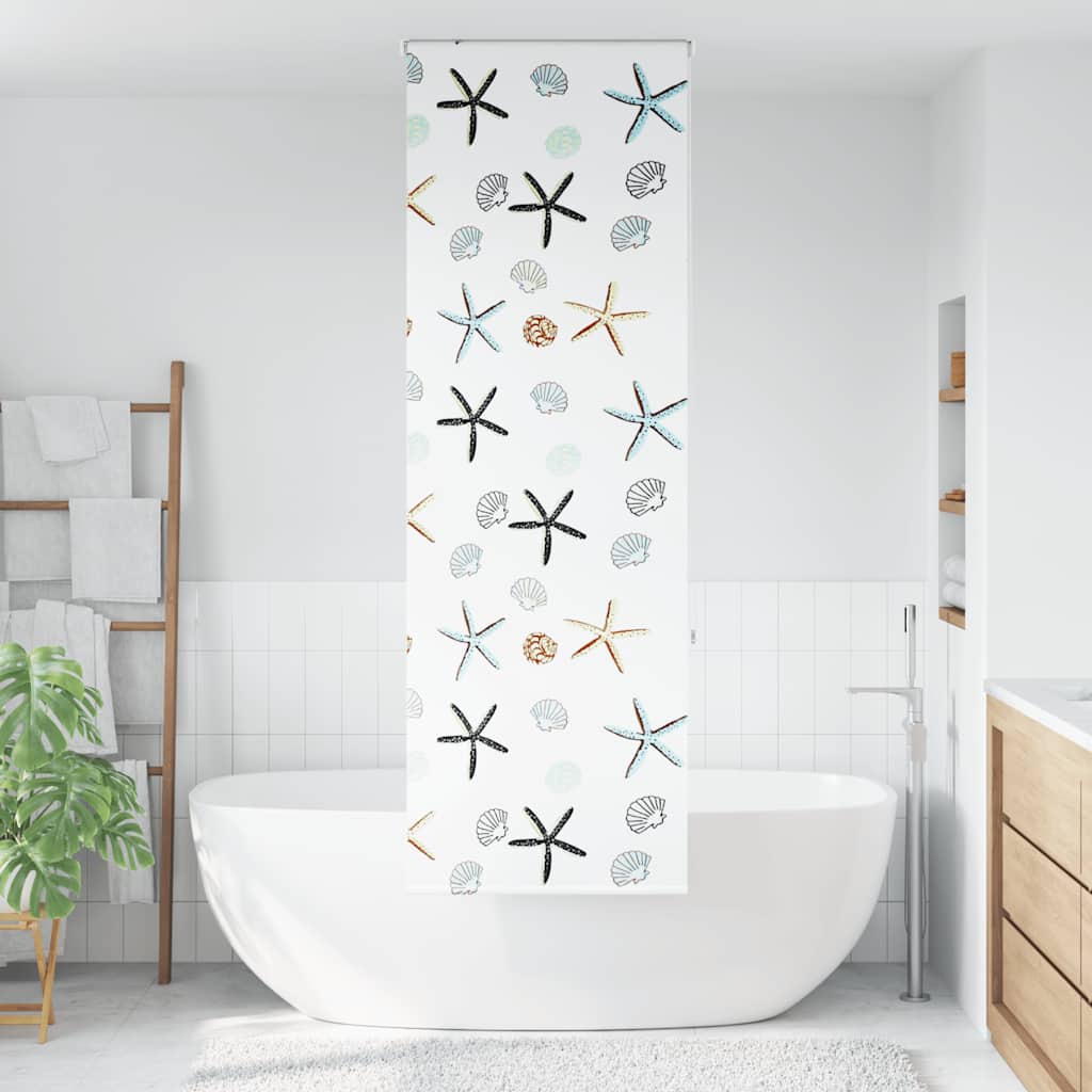 Vidaxx Duschrollo 70x240 cm, Stoffbreite 66 cm