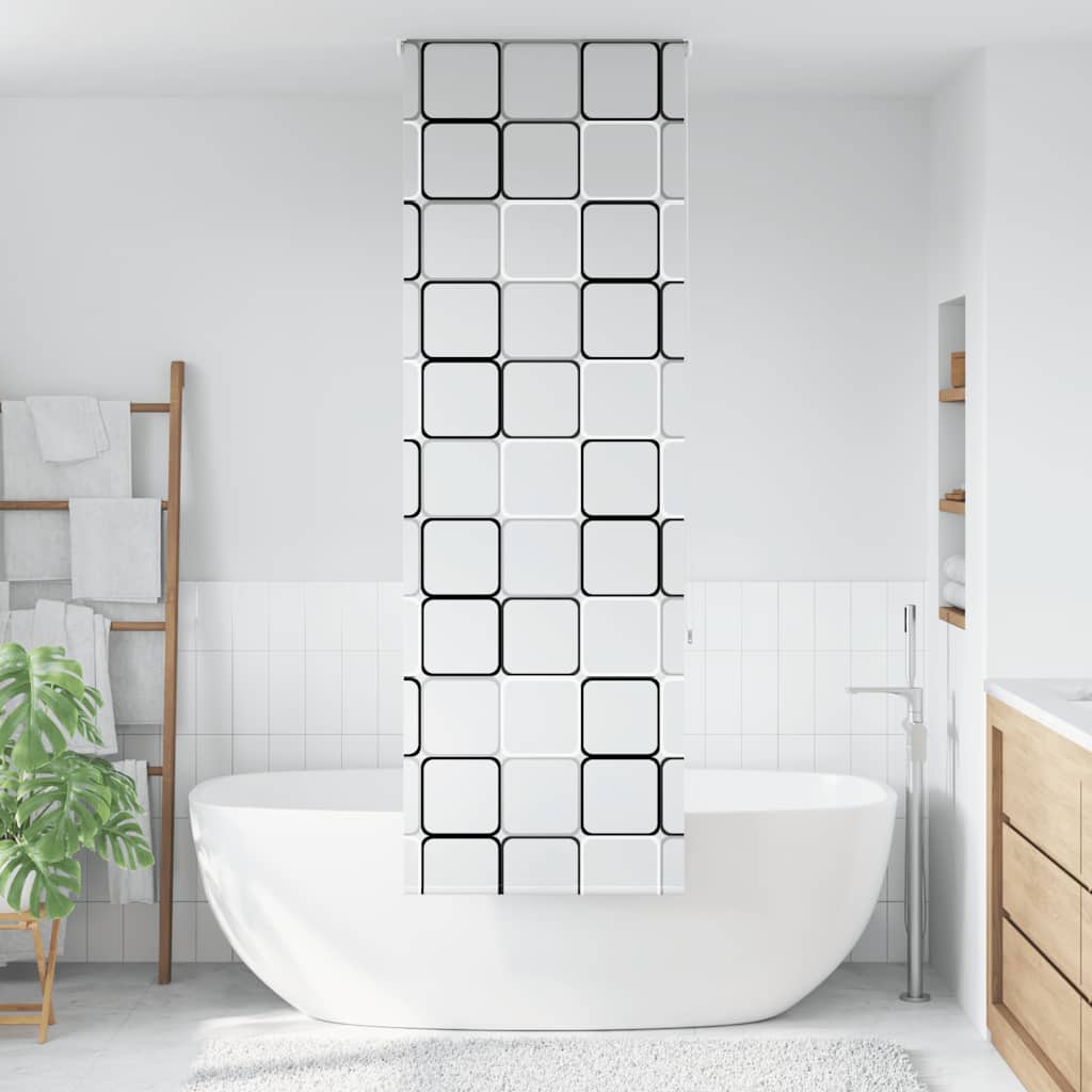 Vidaxx Duschrollo 60x240 cm, Stoffbreite 56 cm