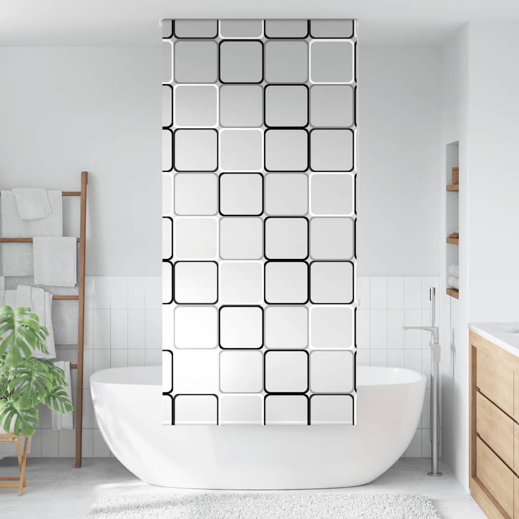 Vidaxx Duschrollo 110x240 cm, Stoffbreite 106 cm