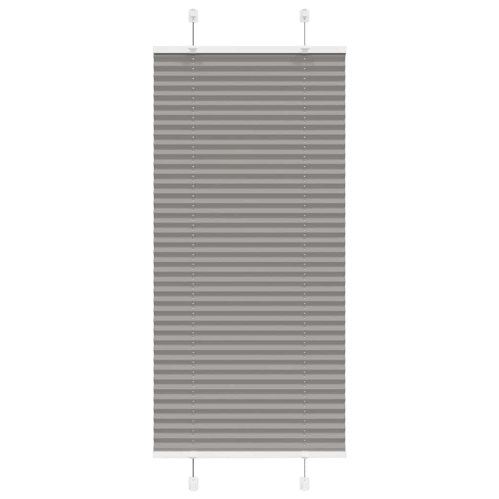 Vidaxx Plissee-Rollo 60x100 cm Stoffbreite 59,4 cm Anthrazit