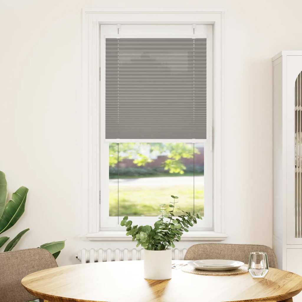 Vidaxx Plissee-Rollo 60x100 cm Stoffbreite 59,4 cm Anthrazit