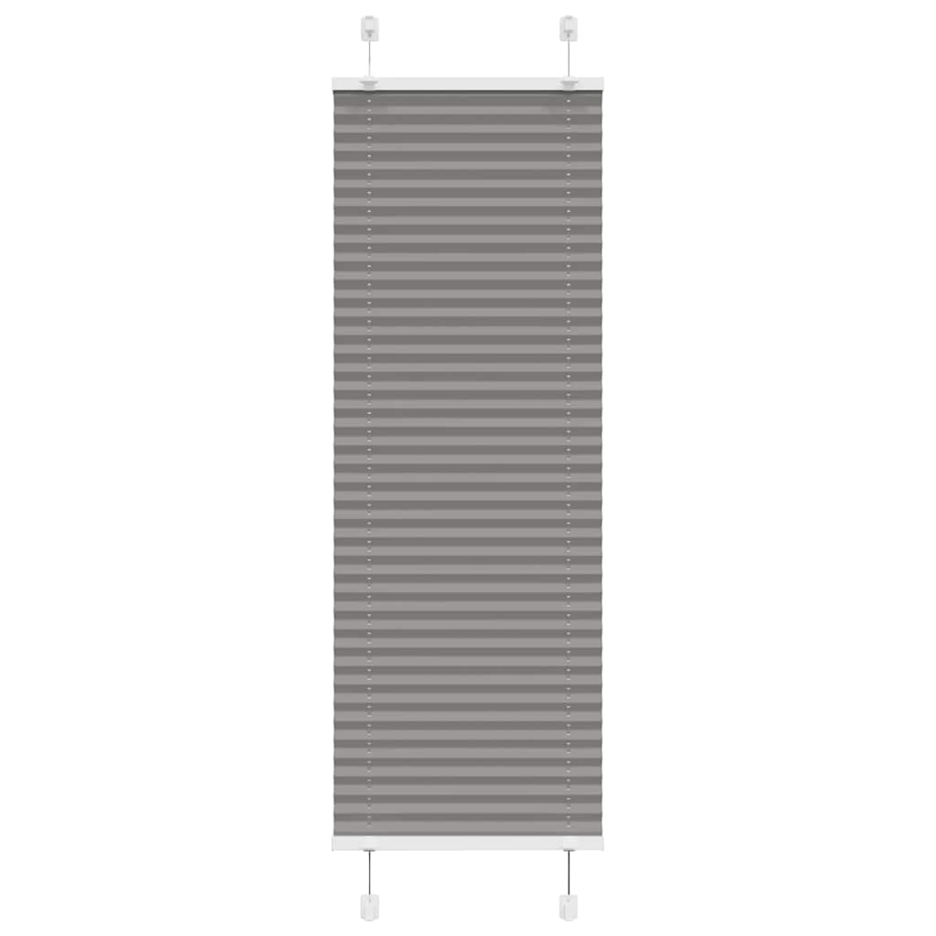 Vidaxx Plissee-Rollo 45x150 cm Stoffbreite 44,4 cm Anthrazit
