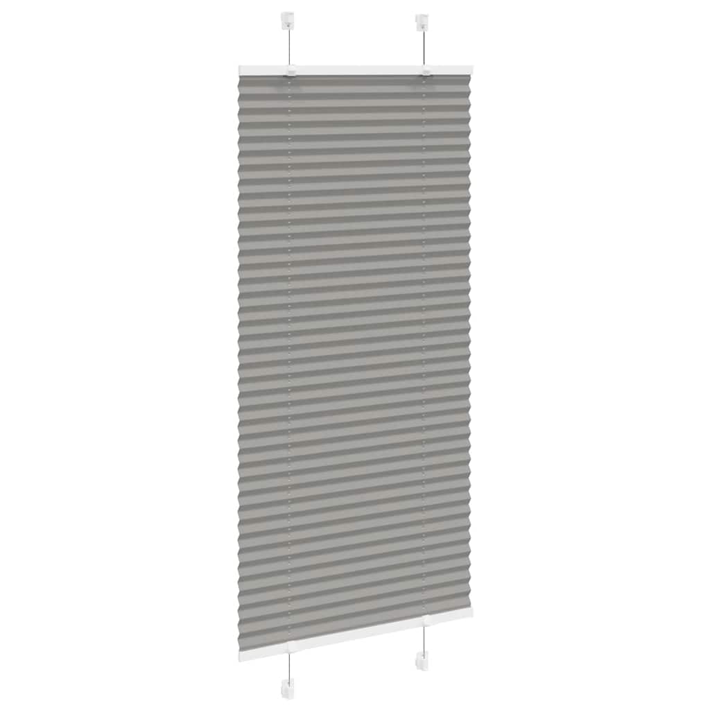Vidaxx Plissee-Rollo 55x150 cm Stoffbreite 54,4 cm Anthrazit