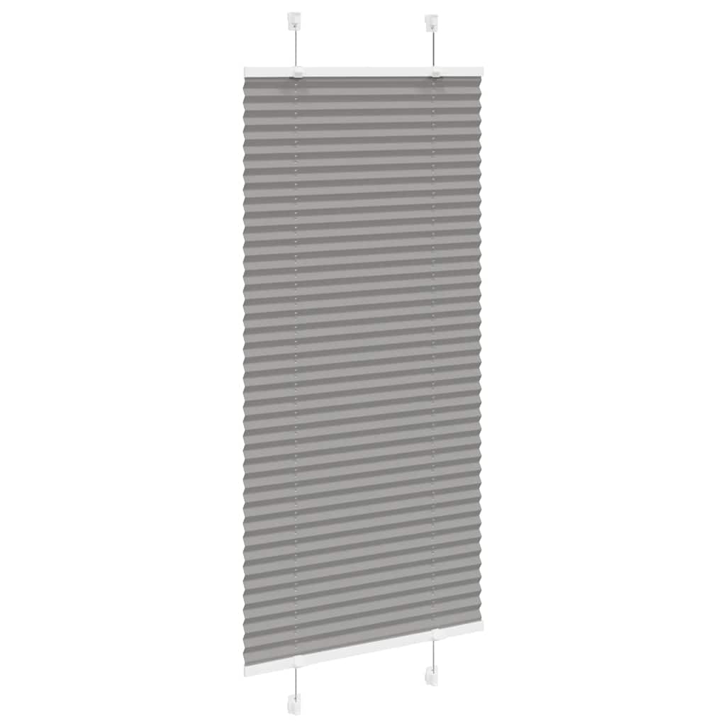 Vidaxx Plissee-Rollo 60x150 cm Stoffbreite 59,4 cm Anthrazit