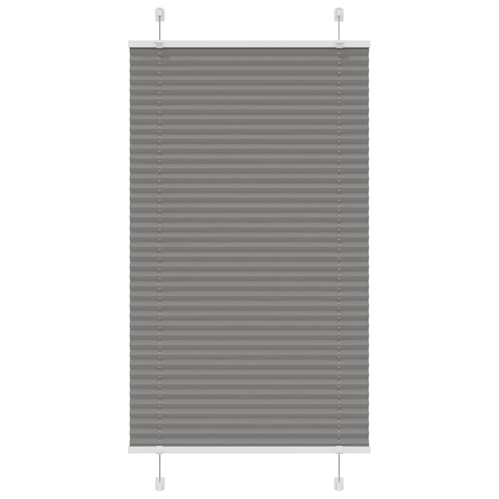 Vidaxx Plissee-Rollo 70x150 cm Stoffbreite 69,4 cm Anthrazit