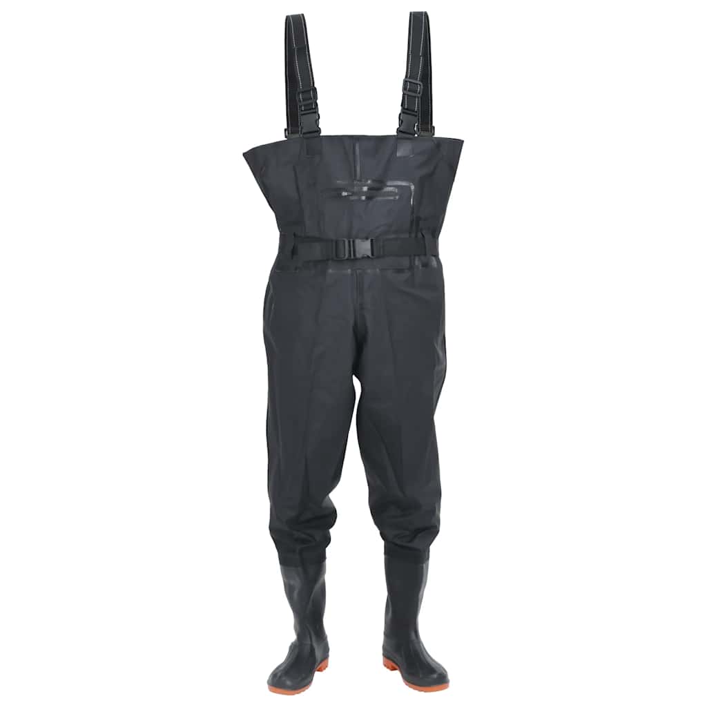 Vidaxl Watanzug mit Stiefeln und Gürtel Größe 38 schwarz