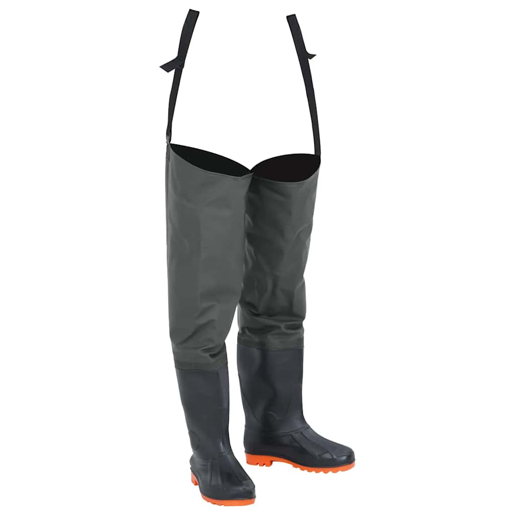 VidaXL Angelstiefel Größe 38 dunkelgrün