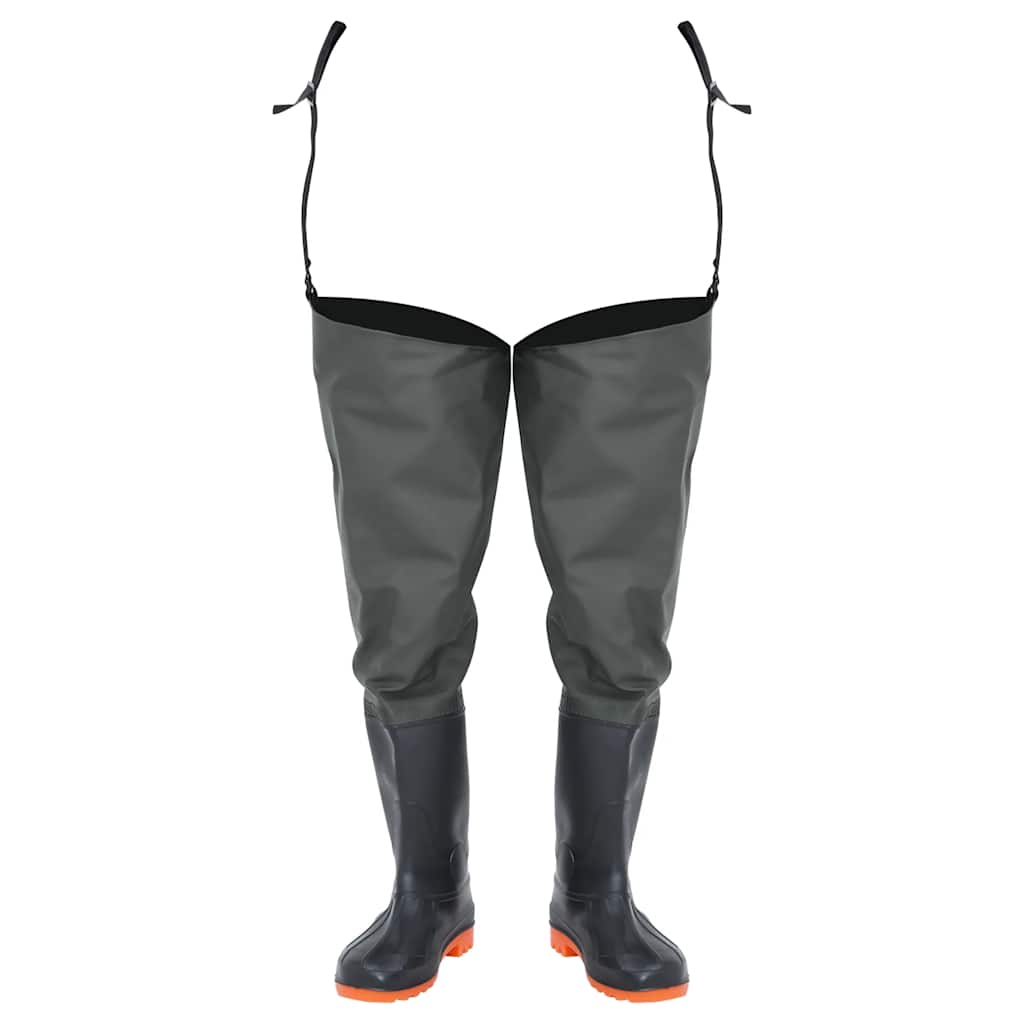 VidaXL Angelstiefel Größe 44 dunkelgrün