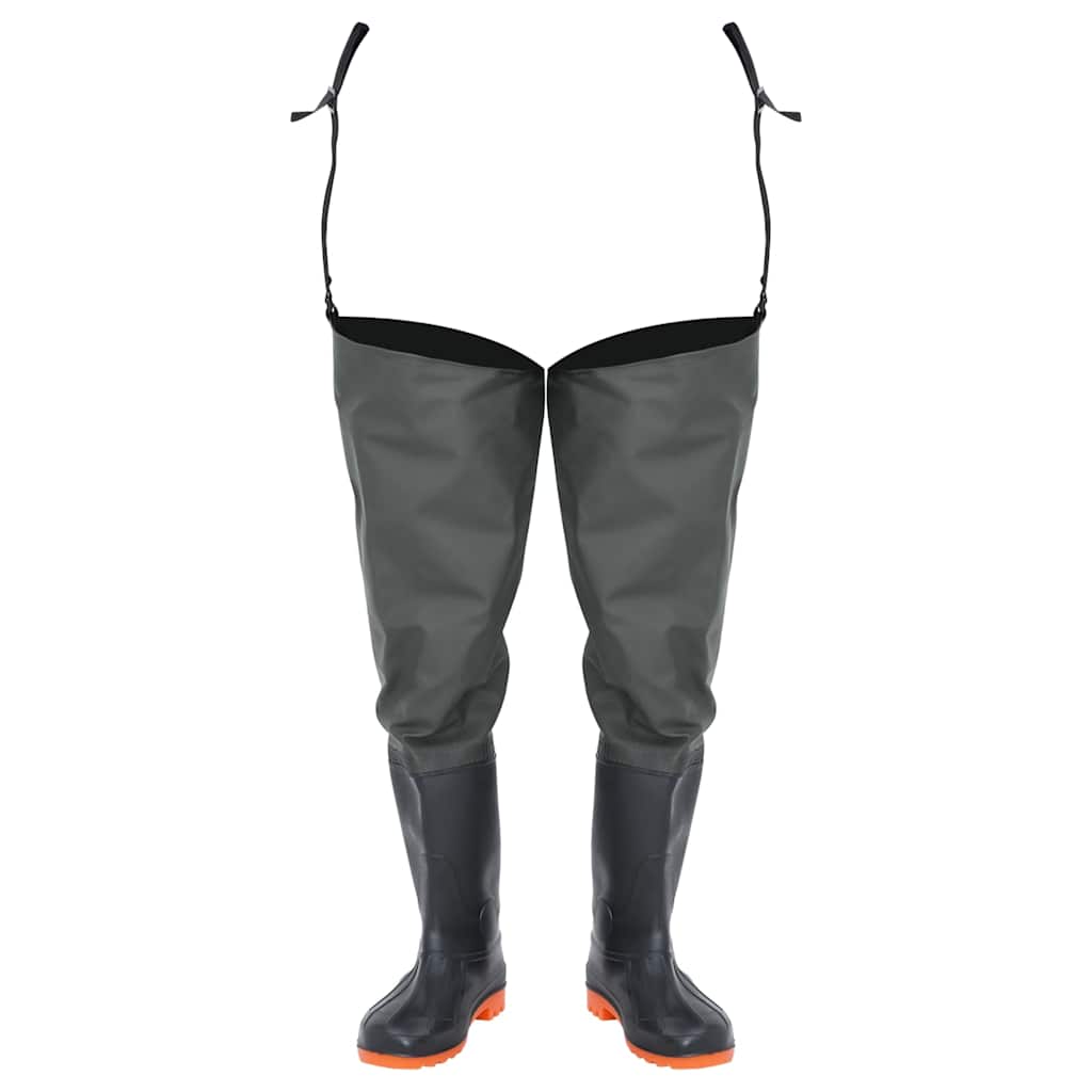 VidaXL Angelstiefel Größe 46 dunkelgrün