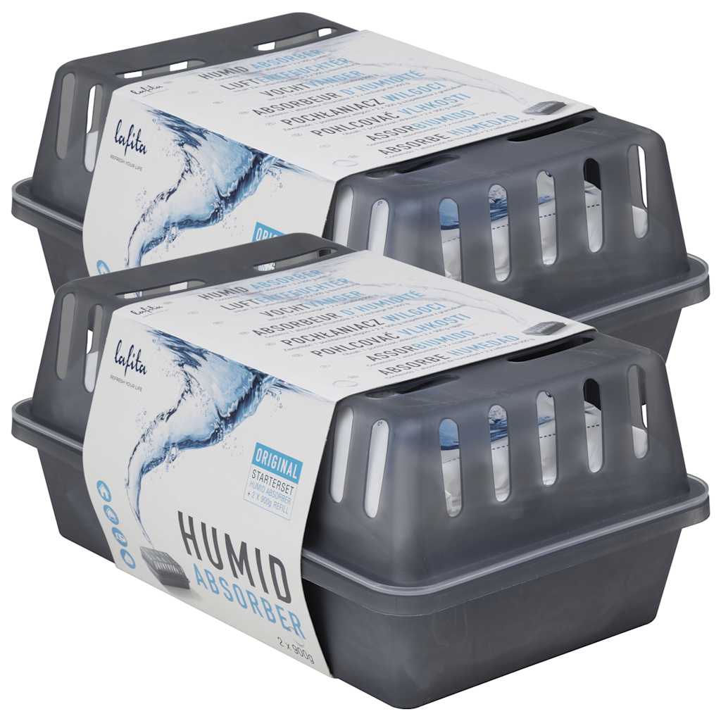Vidaxl Luftentfeuchter mit Nachfüllbeutel 2 Stück 900 g