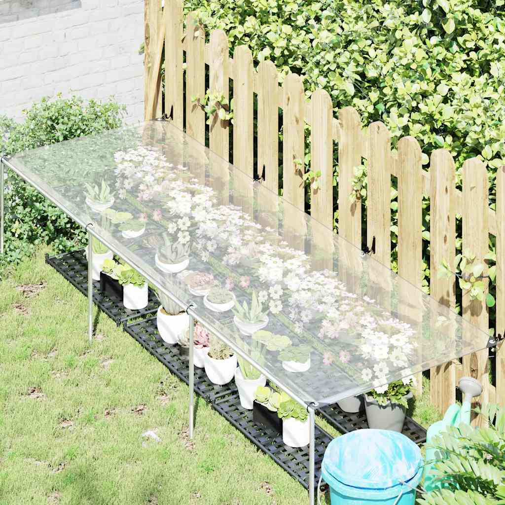 Vidaxx transparente Plane mit Ösen 1x3 m Polyethylen