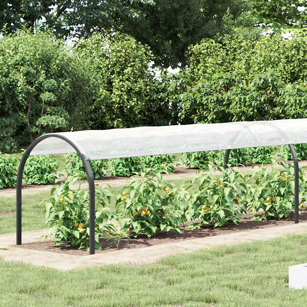 Vidaxx transparente Plane mit Ösen 1x12 m Polyethylen