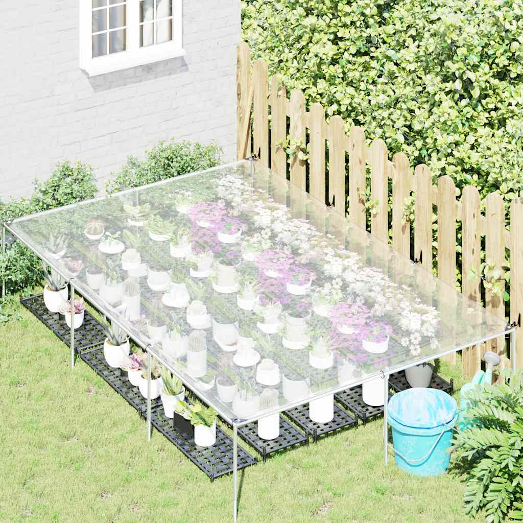 Vidaxx transparente Plane mit Ösen 2x3 m Polyethylen