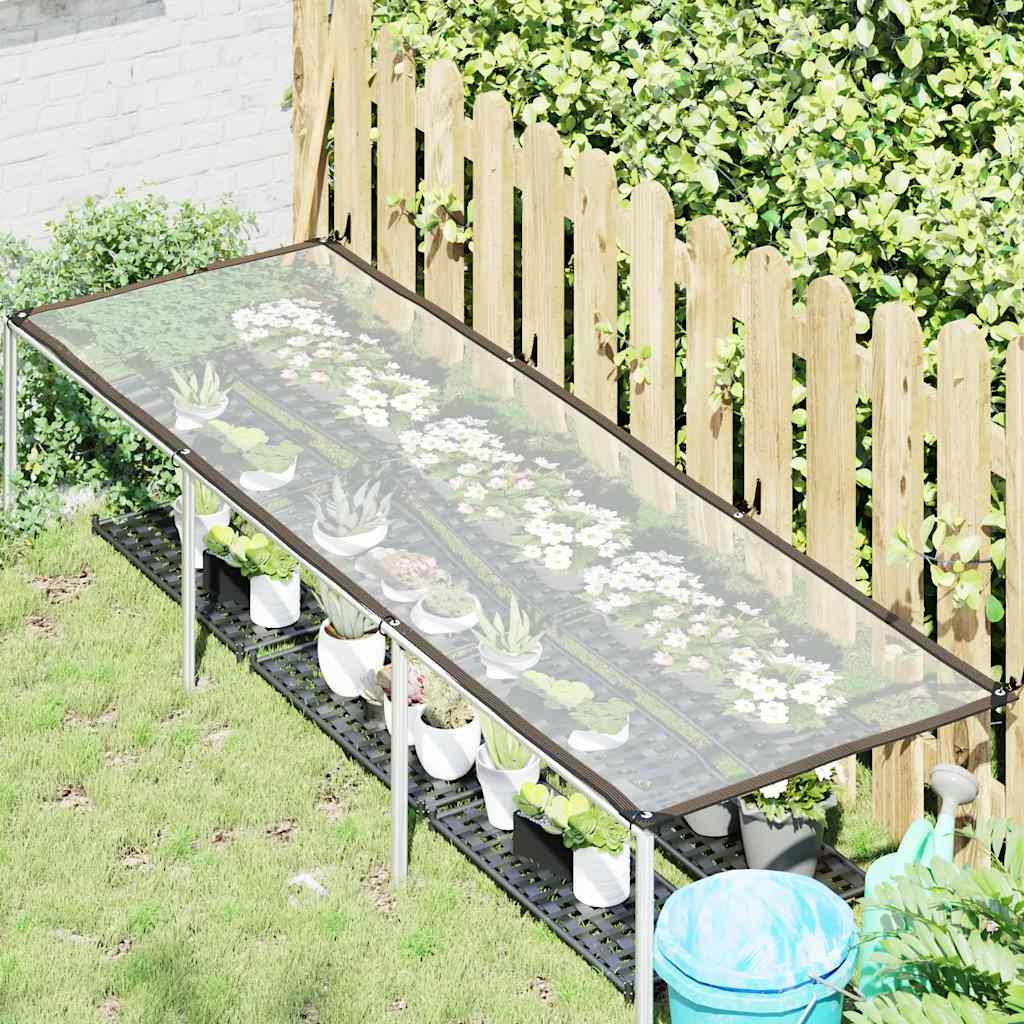 Vidaxx transparente Plane mit Ösen 1x3 m Polyethylen