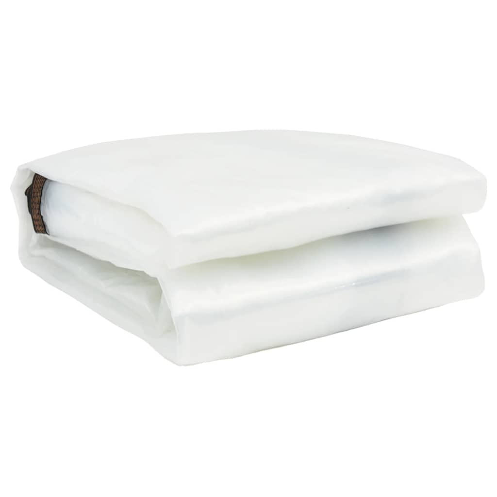 Vidaxx transparente Plane mit Ösen 1x10 m Polyethylen