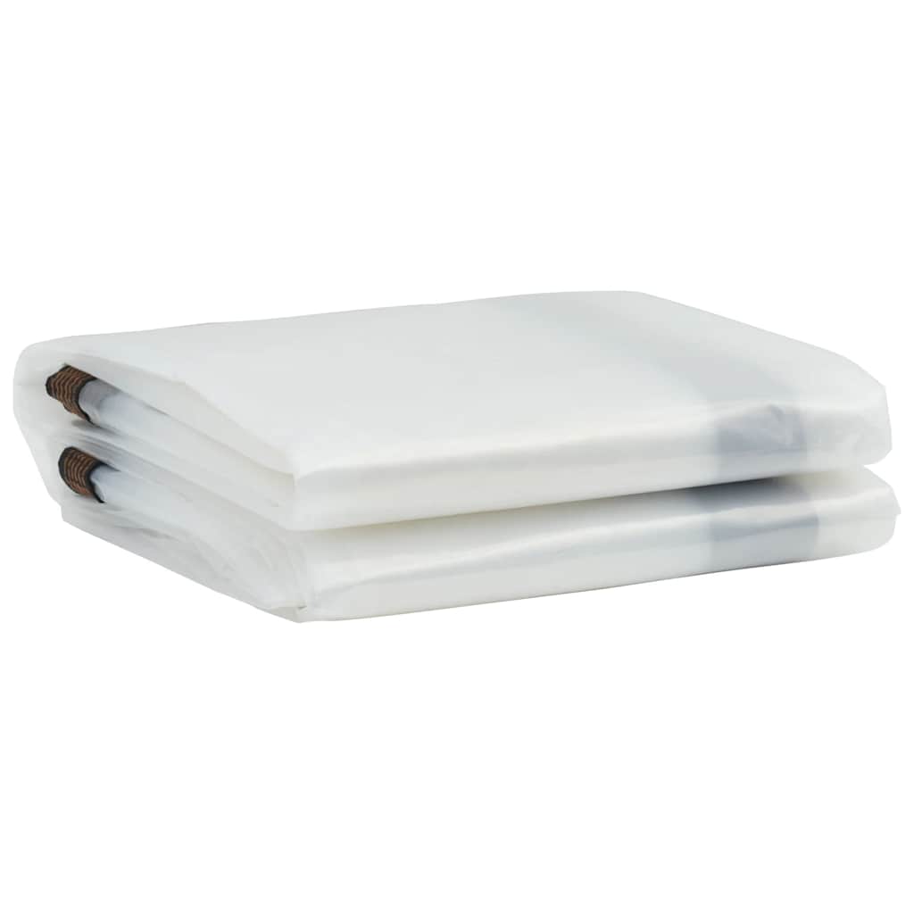 Vidaxx transparente Plane mit Ösen 2x8 m Polyethylen
