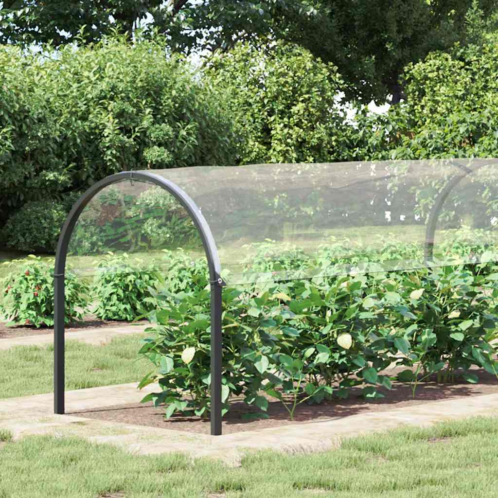 VidaXL transparente Plane mit Ösen 2x8 m PVC