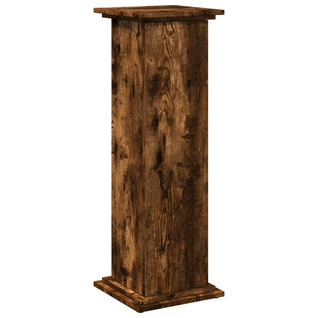 Vidaxx Sockel mit Stauraum 31x30x90 cm verarbeitetes Holz, Räuchereiche
