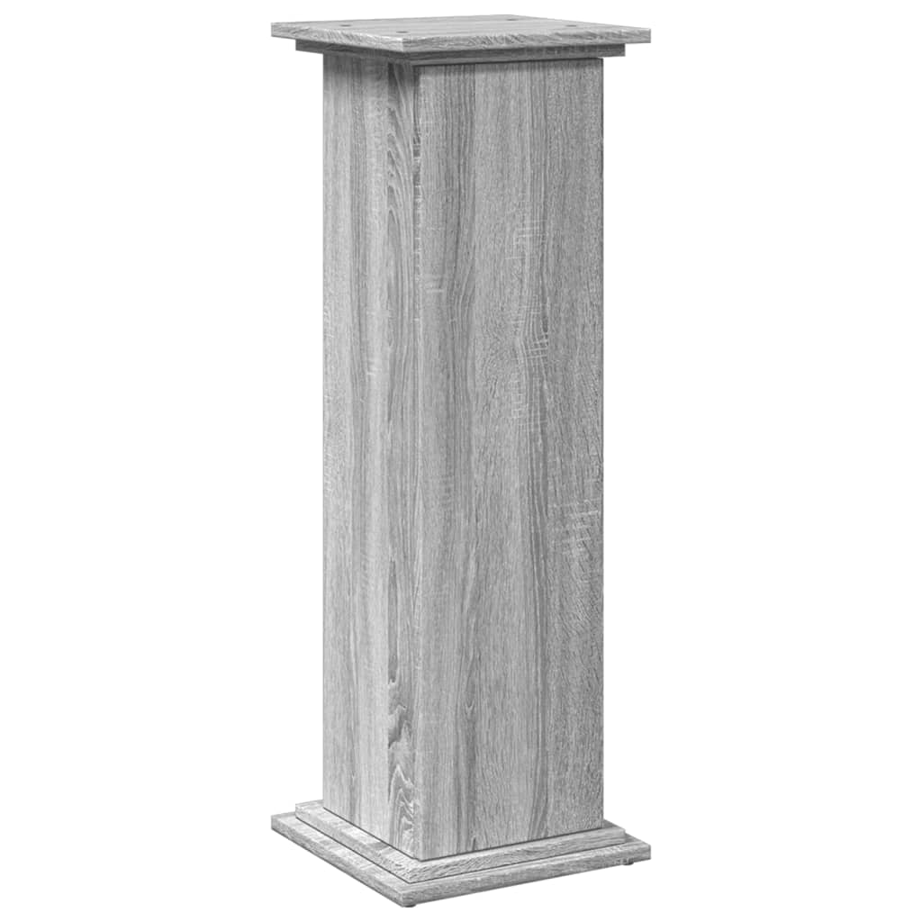Vidaxx-Sockel mit Stauraum 31x30x90 cm, fertiges Holz, Sonomagrau