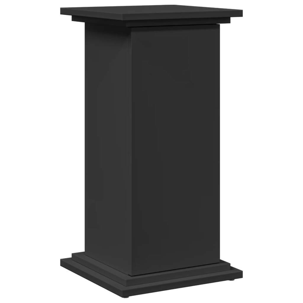 Vidaxx Sockel mit Stauraum 31x30x60 cm lackiertes Holz schwarz