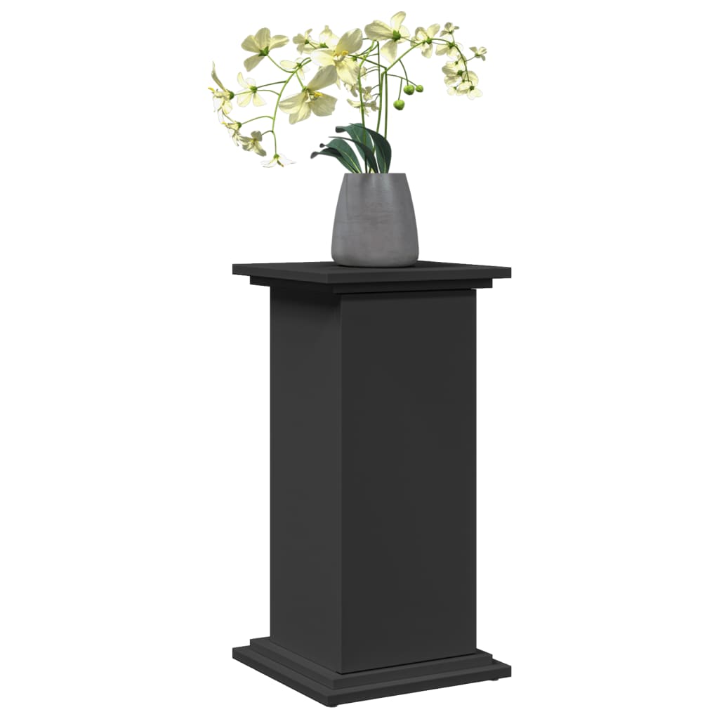 Vidaxx Sockel mit Stauraum 31x30x60 cm lackiertes Holz schwarz