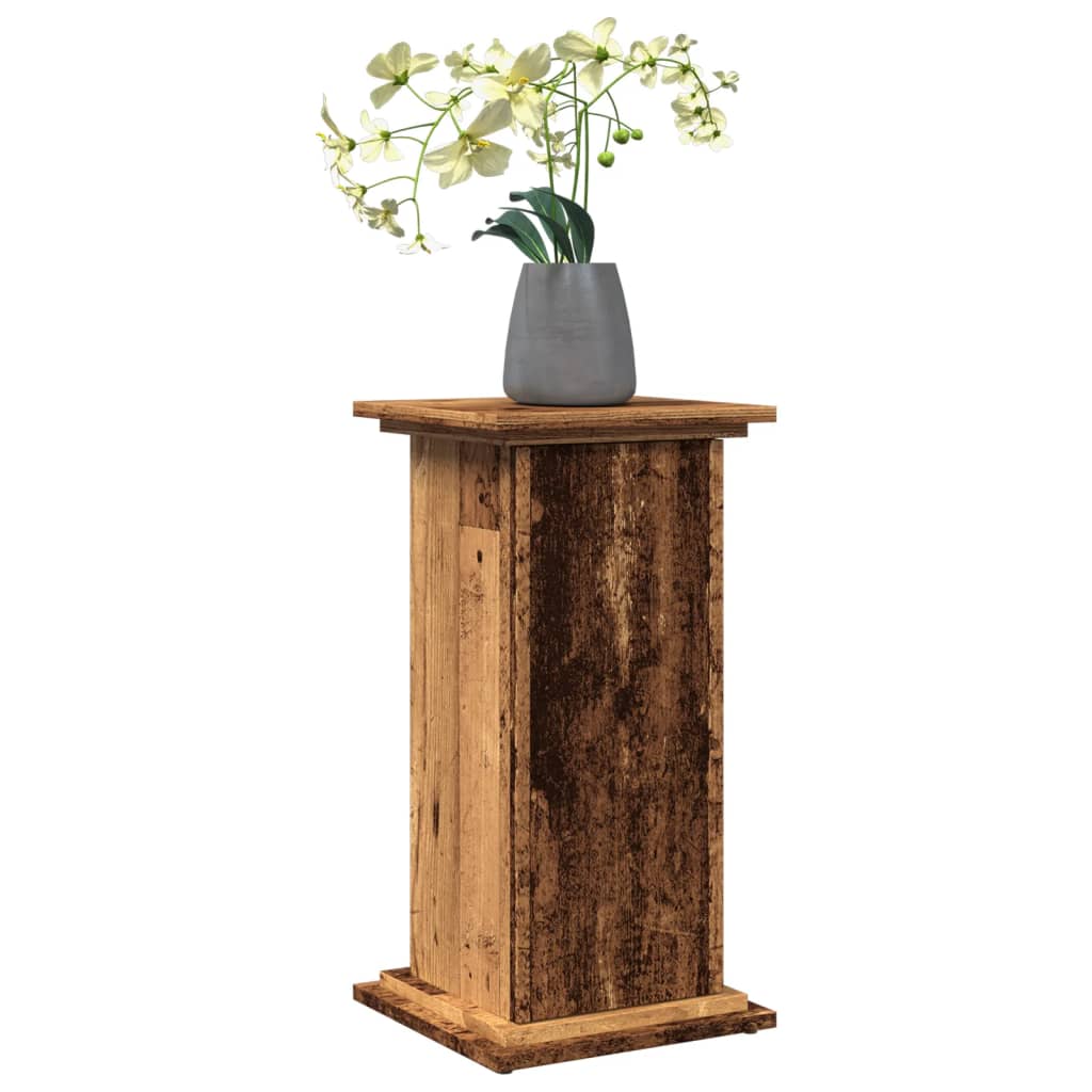 Vidaxx Sockel mit Stauraum 31x30x60 cm Fertigholz, Altholzfarbe