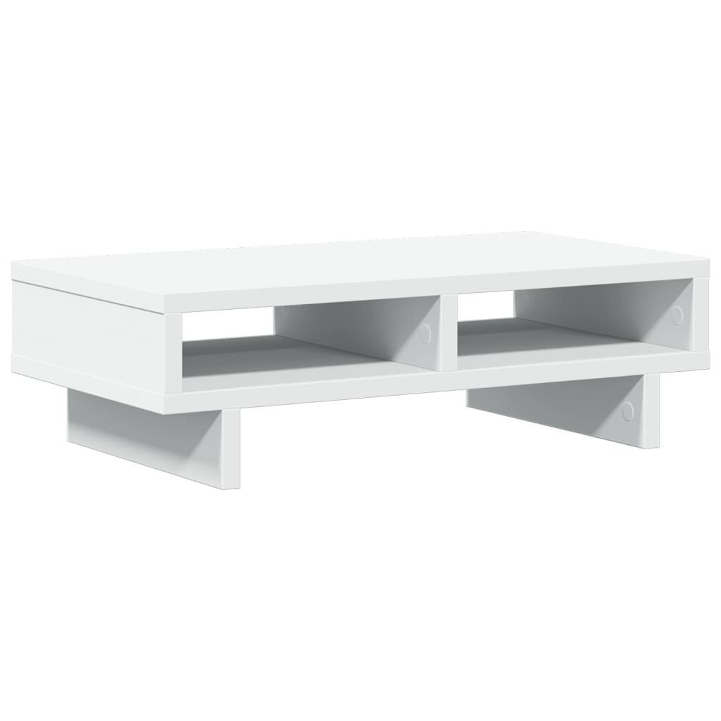 Vidaxx Monitorständer 50x27x15 cm Holzwerkstoff weiß