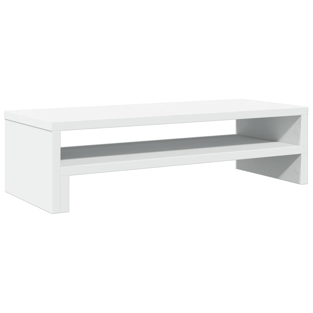 Vidaxx Monitorständer 54x22x15 cm Holzwerkstoff weiß