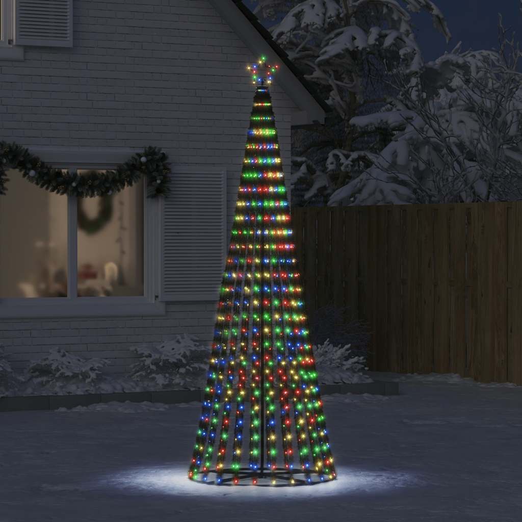 VidaXL Lichtkegel 475 mehrfarbige LEDs 247 cm