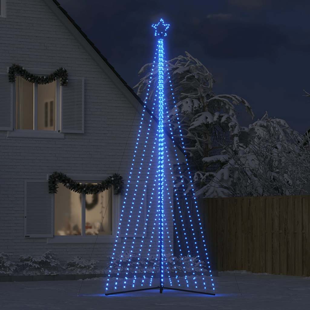 Vidaxxl LED-Weihnachtsbaum 789 LEDs 476 cm blau