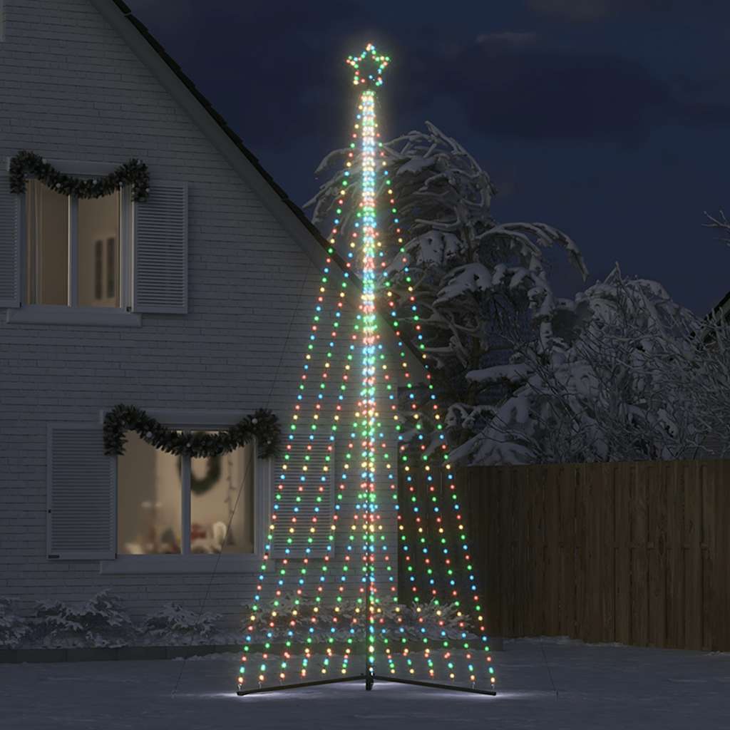 Vidaxxl LED-Weihnachtsbaum 789 LEDs bunt 476 cm