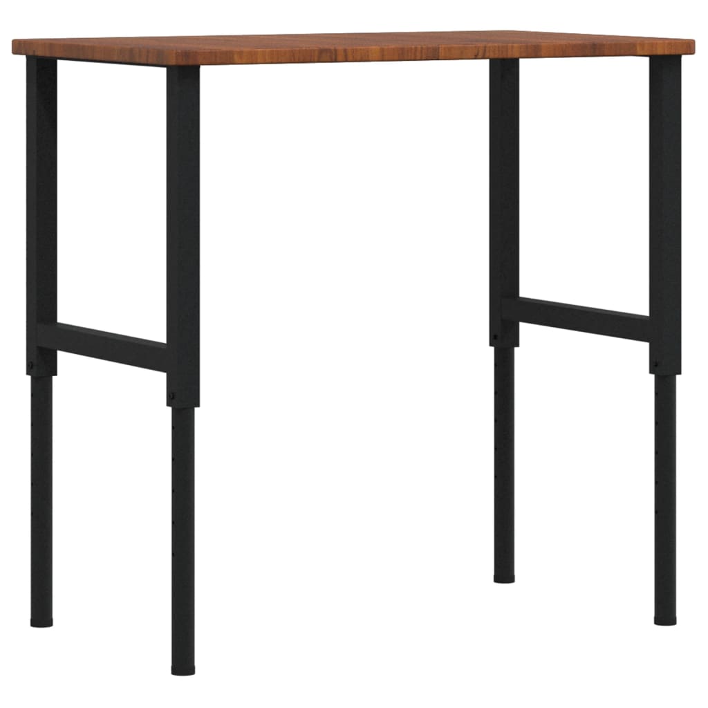 VidaXL Werkbank Rechteck 100x60x (71,5-98) cm Eiche dunkelbraun