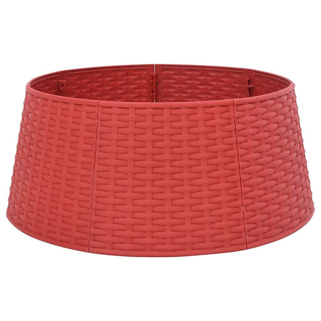 Vidaxx Weihnachtsbaumrock ø56x23 cm Kunststoff rot