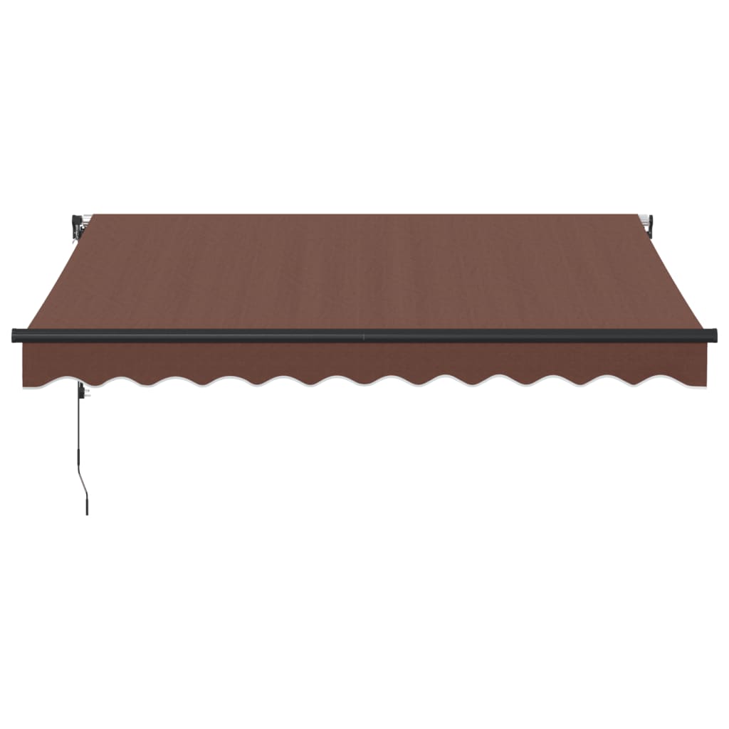 VidaXL Markise automatisch ausziehbar 300x250 cm braun