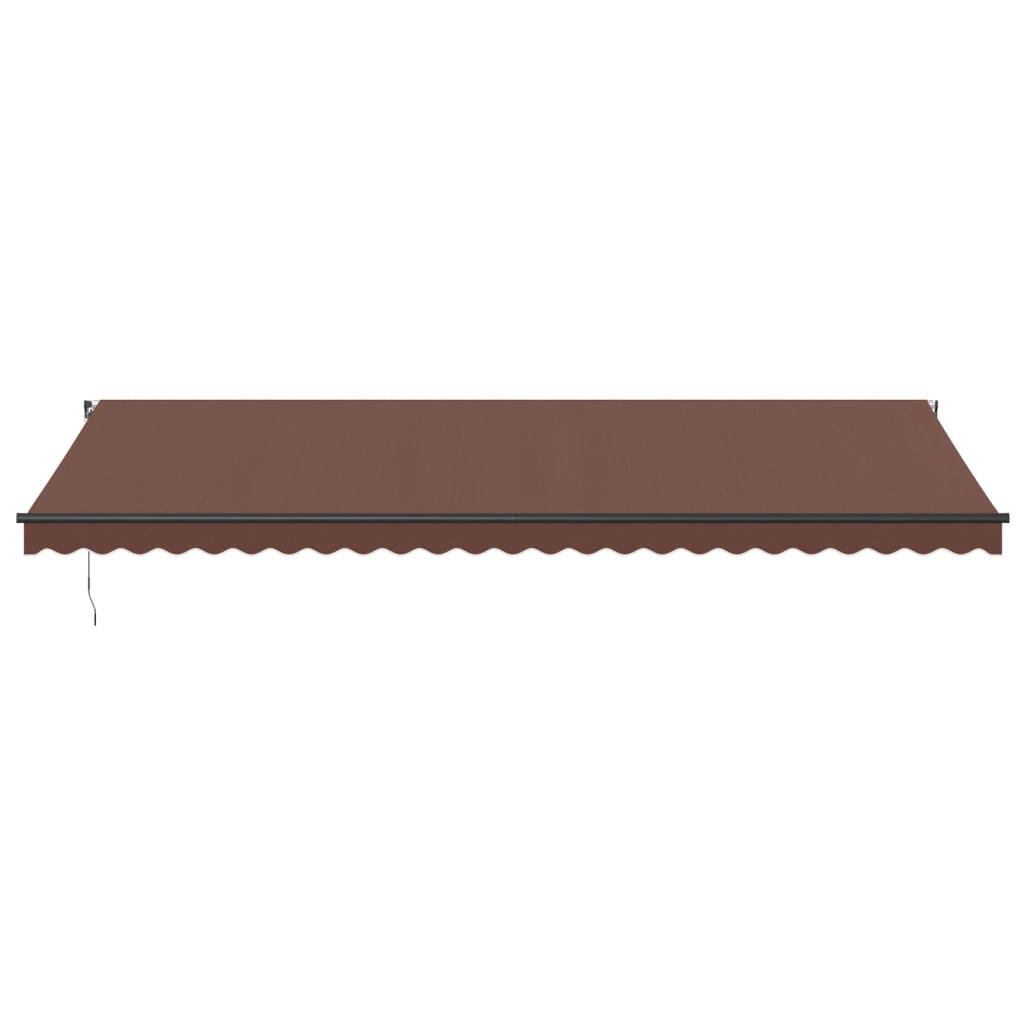 VidaXL Markise manuell ausziehbar 600x300 cm braun