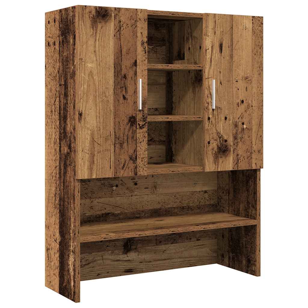 Vidaxx Waschmaschinenschrank 70,5x25,5x90 cm altholzfarben