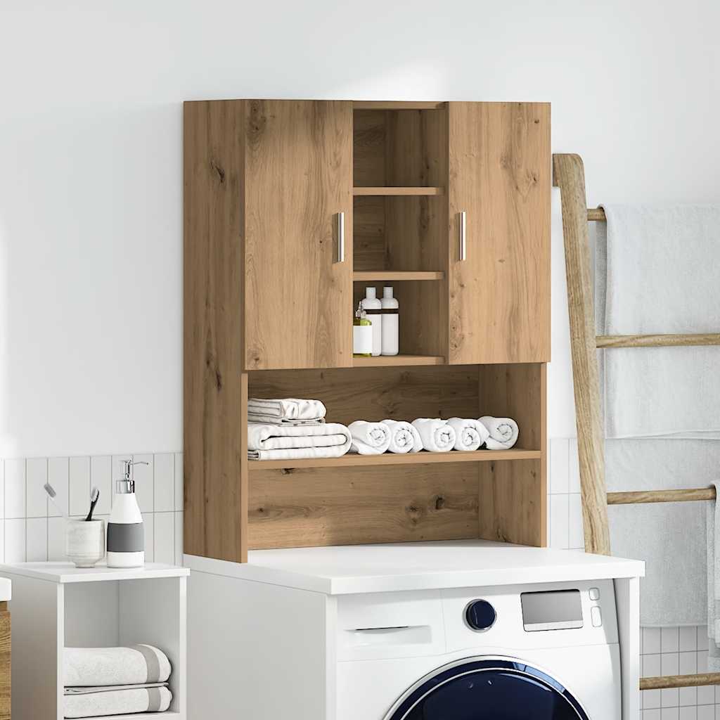 Vidaxx Waschmaschinenschrank 70,5 x 25,5 x 90 cm, handwerkliche Eichenfarbe