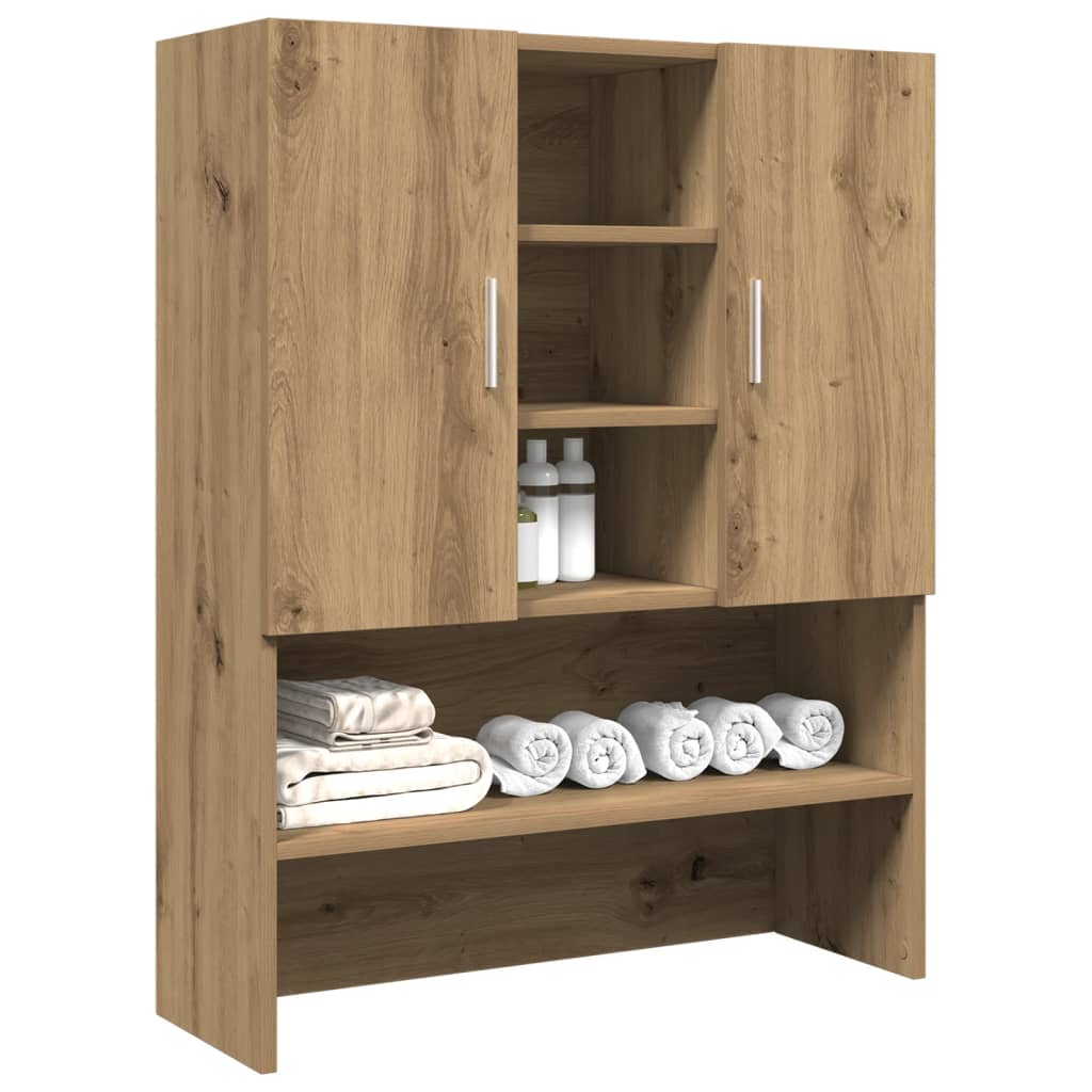 Vidaxx Waschmaschinenschrank 70,5 x 25,5 x 90 cm, handwerkliche Eichenfarbe